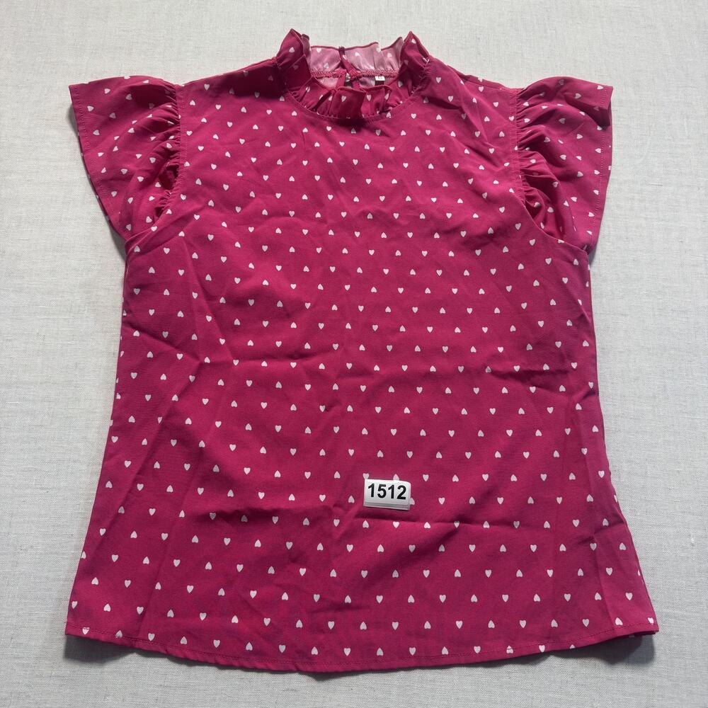 Kids Casual Top Girls Sz‎ XS Pink Pre-owned Excellent